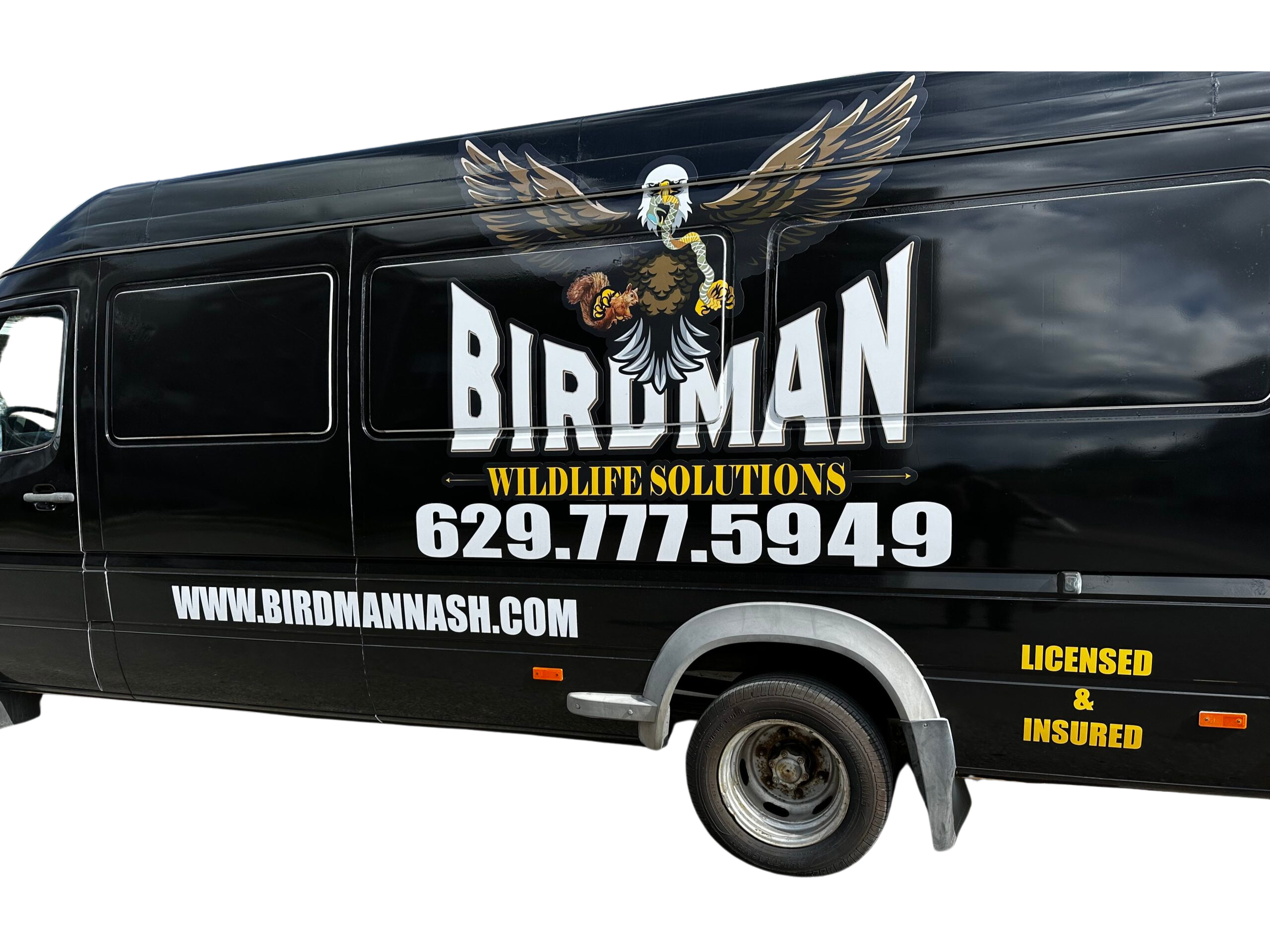 Birdman Wildlife Removal truck